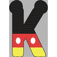 Cartoon letters-CL 242